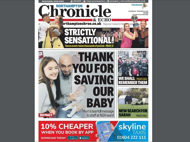 First time mum, Charlotte Gould-Leer, 22, was told the chances of saving her extremely premature baby were 'minimal' but, despite the odds, nurses and doctors in Northampton and Coventry were able to save little Christine's life. It was a heartwarming and uplifting story.