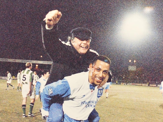 Posh boss Chris Turner made six deadline day transfers in March 1991 and one was a gangly, clumsy right-winger from Maidstone. Charlery looked like he'd have no chance of playing first-team football regularly, especially as the team won promotion to the old Division Three six weeks after he arrived. But by the end of the following season he's been christened 'King' Ken Charlery after a 26-goal campaign which included both goals in a 2-1 play-off final win over Stockport at Wembley in 1992 as Posh booked a place in the second tier of English football for the first time. A switch of position to centre forward liberated Charlery.