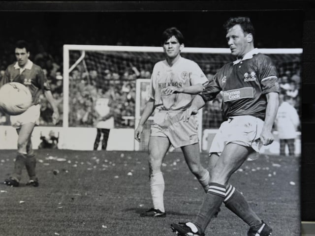 More proof of Chris Turner's talent-spotting skills. This midfielder with a quality left foot was another of those six deadline day signings of March, 1991, as he arrived from Maidstone with Charlery in a combined £40k deal. He turned out be a Championship quality player, but sadly one with  a non-league attitude, even missing out on a Wembley appearance after going AWOL.