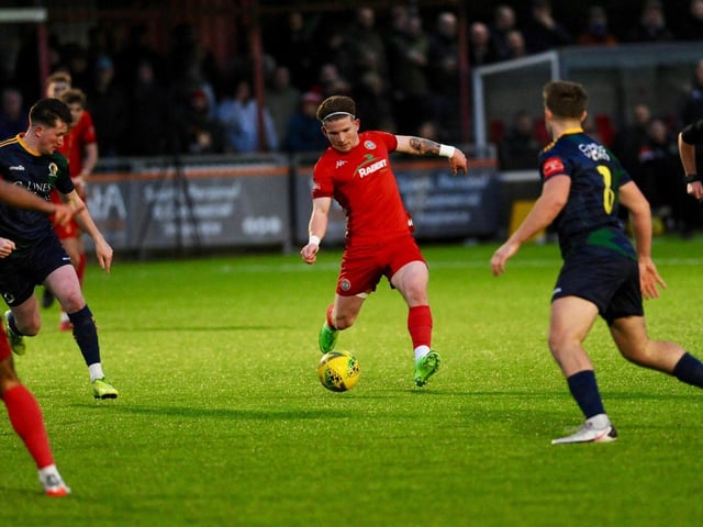 Action, penalties and goal celebrations from Worthing's 3-1 Isthmian premier win over Horsham at Woodside Road / Picture: Stephen Goodger