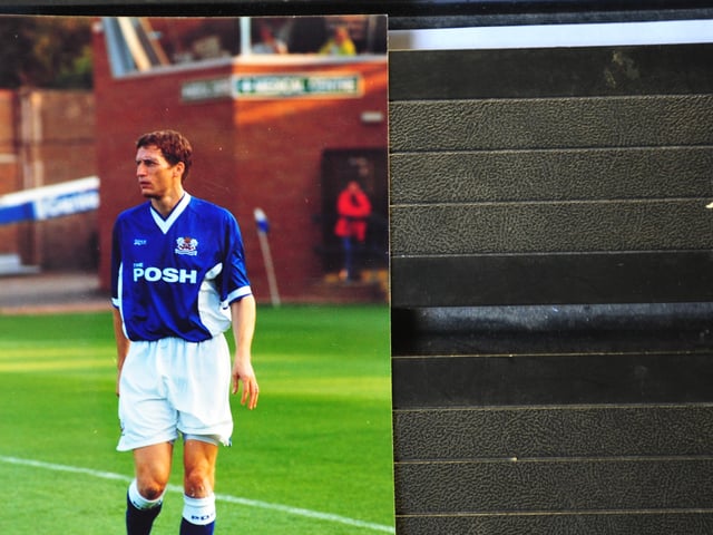 Chapple was an outstanding and dominant centre-back for successful Cambridge United and Charlton Athletic sides for many years when Barry Fry brought him for Posh on a free transfer in 1998. Just the man to shore up a dodgy defence we thought, but he only played one game in his first full season because of injury and only 15 times in total before he retired. A painful-looking running style (very slow) led to an unkind nickname and Chapple took up coaching. Now scouting for Luton Town.