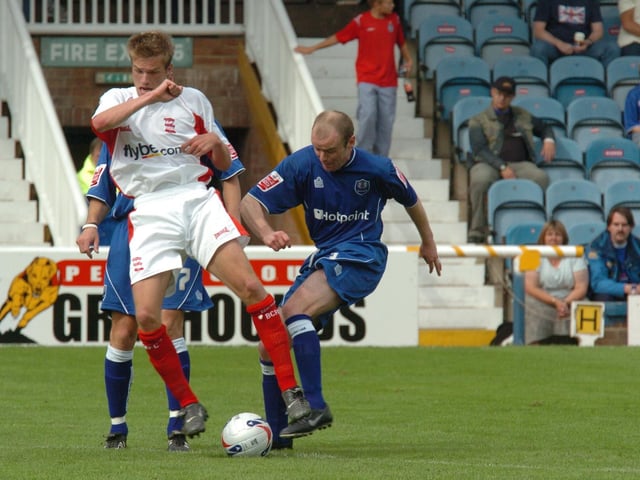 Another international full-back (Northern Ireland this time) who played poorly for Posh in a short time at the club between 2004 and 2006. He had played and scored in the Premier League for Watford. The only impact he made on us at the PT was when he rang up to moan about the marks he was getting!
