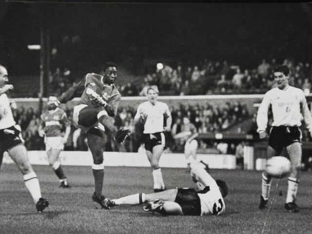 Like Moss and Green before him the tag of Posh record transfer purchase weighed heavily on this attacking midfielder. Posh paid Chester £72k for him in July 1989, but some modest performances were followed by a knee injury which forced his retirement after just 20 appearances and two goals.