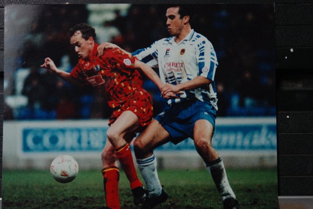 In 1994 Moran came straight to Posh from Spurs where he had been highly regarded as a young forward. In 1995 Moran went straight from Posh to non-league football after no goals and five appearances for the club.
