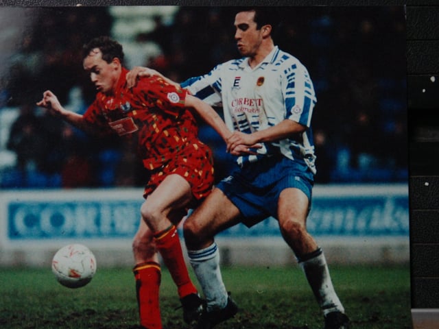 In 1994 Moran came straight to Posh from Spurs where he had been highly regarded as a young forward. In 1995 Moran went straight from Posh to non-league football after no goals and five appearances for the club.