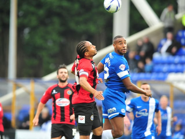 Posh boss Darren Ferguson reportedly watched powerful centre forward Tyrone Barnett in action for 45 minutes before he became the first million pound (£1.1 million) signing in the club's history in January, 2012. He scored a dramatic late equaliser on debut at Doncaster and roughed up Championship leaders Reading in an outstanding display later that season. But the excellence turned out to be an illusion as Barnett went on to lumber through games often to the annoyance of Posh fans and he was loaned out to Ipswich under two years after his arrival at London Road. After several other loan spells Barnett joined Shrewsbury in a free transfer in February, 2015. He scored 12 goals for Posh so roughly cost Posh £92k a goal.