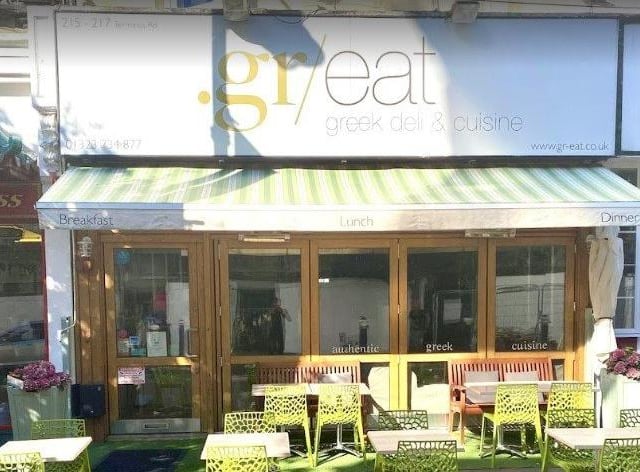 Gr/eat Greek Deli and Cuisine, Eastbourne. Photo from Google Maps. SUS-220401-091823001