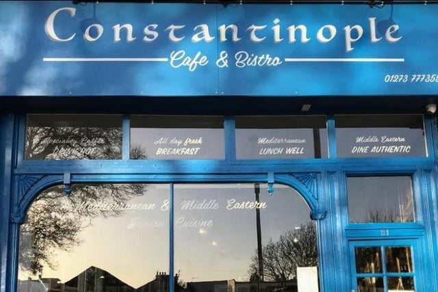 Constantinopole Restaurant, Brighton. Photo from Google Maps. SUS-220401-091924001