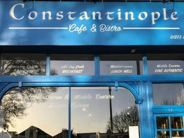 Constantinopole Restaurant, Brighton. Photo from Google Maps. SUS-220401-091924001