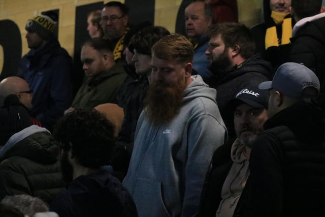 Supporters watch Boston United versus Alfreton. Photo: Oliver Atkin