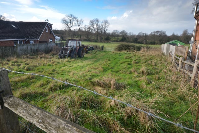 Residents opposed to a planning application to build 210 homes in fields off Fryatts Way in Bexhill.

Photo showing part of the land. SUS-220401-121605001
