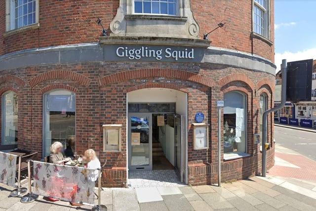 Giggling Squid, St Pancras, has a fully vegan menu so there will be plenty to choose from.