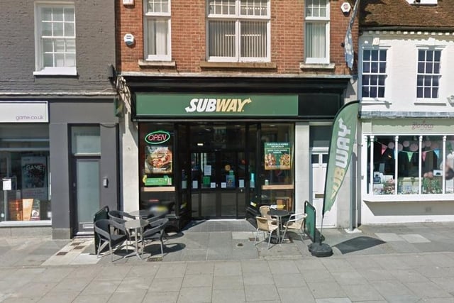Subway, South Street. The sandwich shop has introduced new vegan options for Veganuary, including a 'steak' sub.
