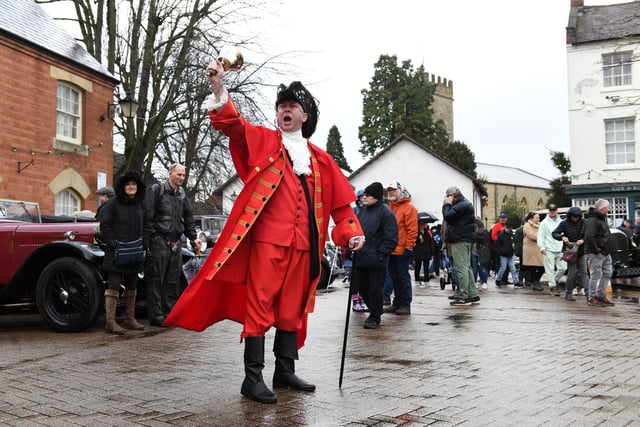 The Town Crier was there
