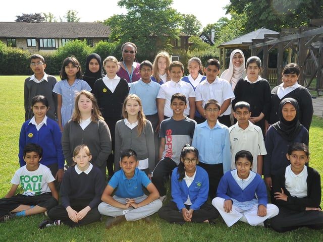 Year 6 leavers Y614 Beeches Primary school Mrs Shabaya and Mrs Azam's class EMN-140626-155459009