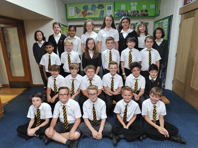 Werrington primary school Year 6  leavers Mrs Revell and Mrs Newnes class Y614 EMN-140627-162922009