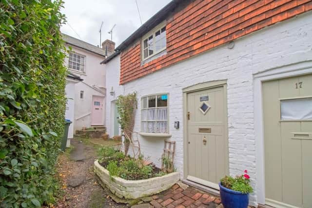 One-bed property Sir Georges Place in Steyning, which is on the market for offers over £300,000. Photograph: Zoopla