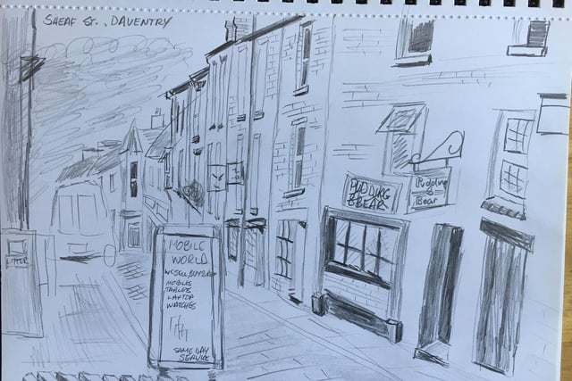 A brilliant take on Sheaf Street in Daventry.