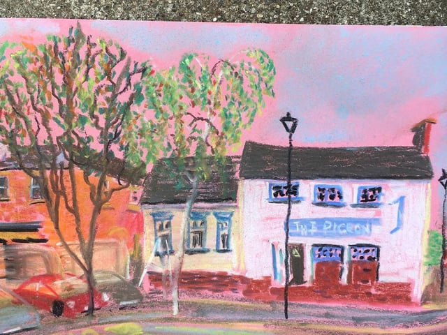 Another familiar view in the village.