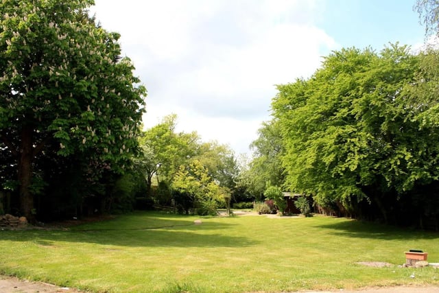 A view of the gardens of five bedroom, detached house for sale in Lincoln Road, Peterborough. Photo: Zoopla