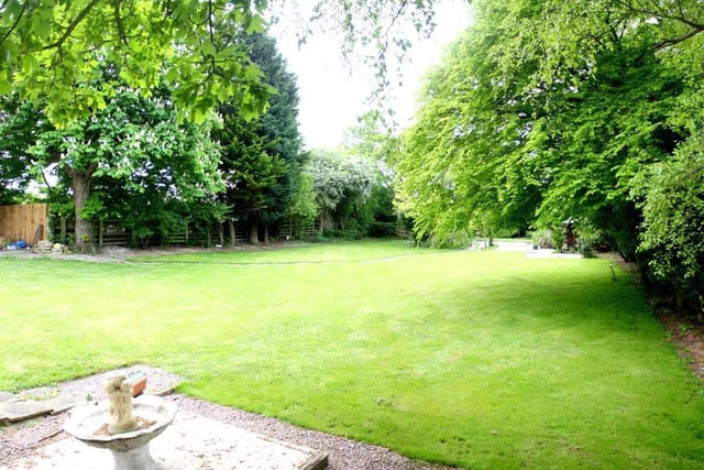 A view of the gardens of five bedroom detached house for sale in Lincoln Road, Peterborough. Photo: Zoopla