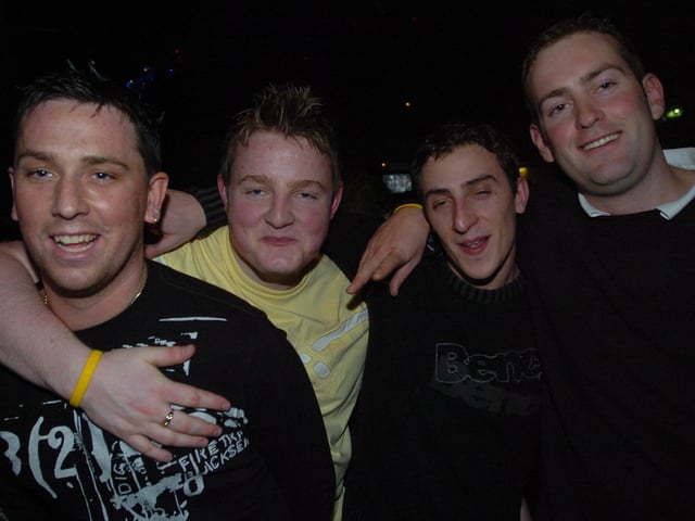 2005 - Girls Aloud at Faith nightclub, Geneva Street, Peterborough