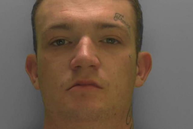 Liam Ashton, who had been sought by police, was sentenced to 15 months' imprisonment when he appeared at Portsmouth Crown Court on Wednesday December 8. Ashton, 29, unemployed, of Corbishley Road, Bognor Regis, pleaded guilty to assault occasioning actual bodily harm in relation to the incident at a property in Hastings Close on June 23, 2021.
