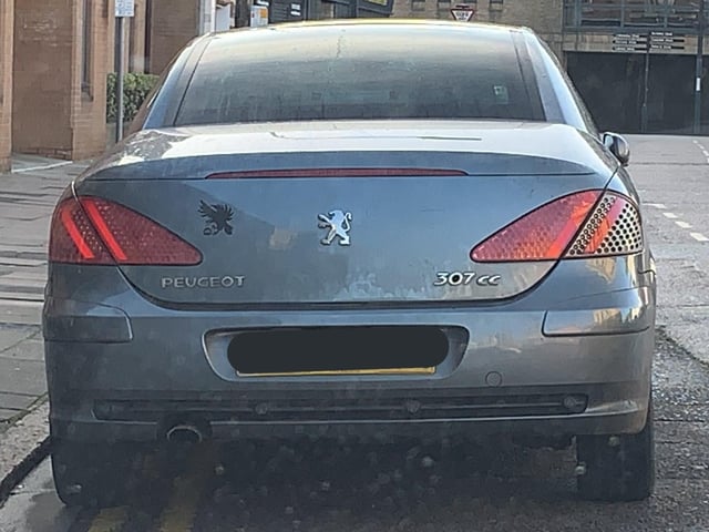 This driver in the city centre was reported for not having a licence, MOT or insurance. Reported and seized.
