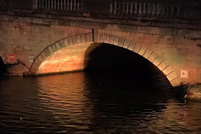 Bedford Town Bridge and the Butterfly Bridge were lit up for National Grief Awareness Week on December 8. The week aims to raise awareness of the impact of grief and the support available to people who are suffering from bereavement.