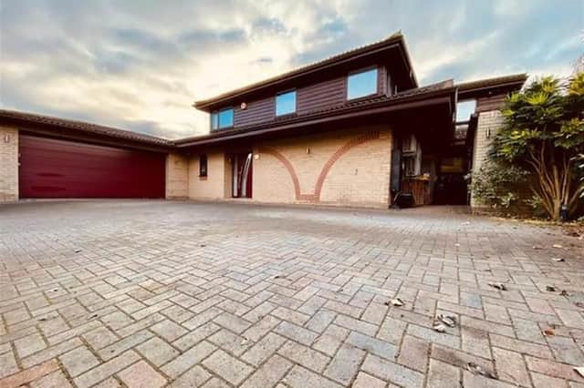 Five bedroom detached house for sale at Thorpe Meadows, Peterborough.