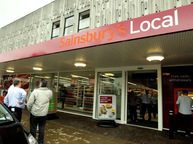 The opening of the new Sainsbury's Local in 2009 in Wellingborough Road