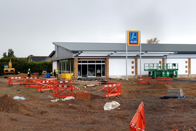 Work on the new Alidi on Wellingborough Road in 2011