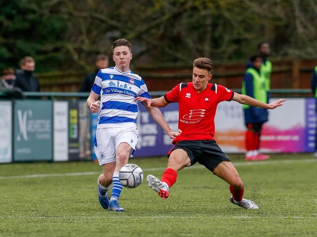 Action from Eastbourne Borough's 2-0 win at Oxford City / Pictures: Lydia and Nick Redman