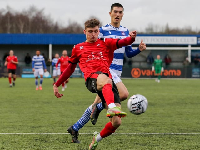 Action from Eastbourne Borough's 2-0 win at Oxford City / Pictures: Lydia and Nick Redman