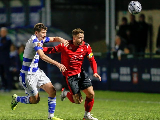 Action from Eastbourne Borough's 2-0 win at Oxford City / Pictures: Lydia and Nick Redman