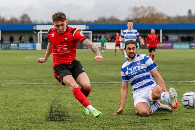 Action from Eastbourne Borough's 2-0 win at Oxford City / Pictures: Lydia and Nick Redman