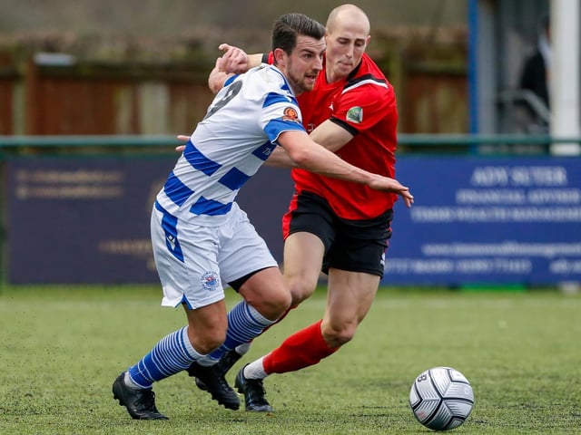 Action from Eastbourne Borough's 2-0 win at Oxford City / Pictures: Lydia and Nick Redman