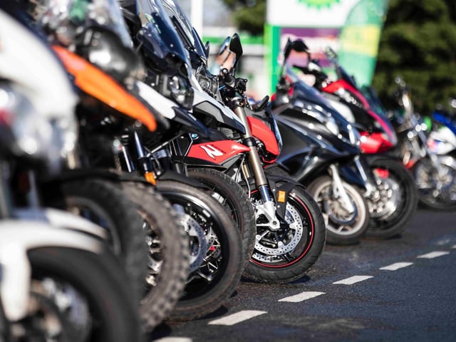 The annual Chilly Willy Charity Motorcycle Ride on January 9, 2022 at the All Seasons Cafe in the Billing Garden Village. Photo by Kirsty Edmonds.