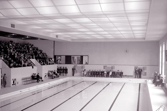 The new Chichester Swimming Pool at its formal opening April 1967