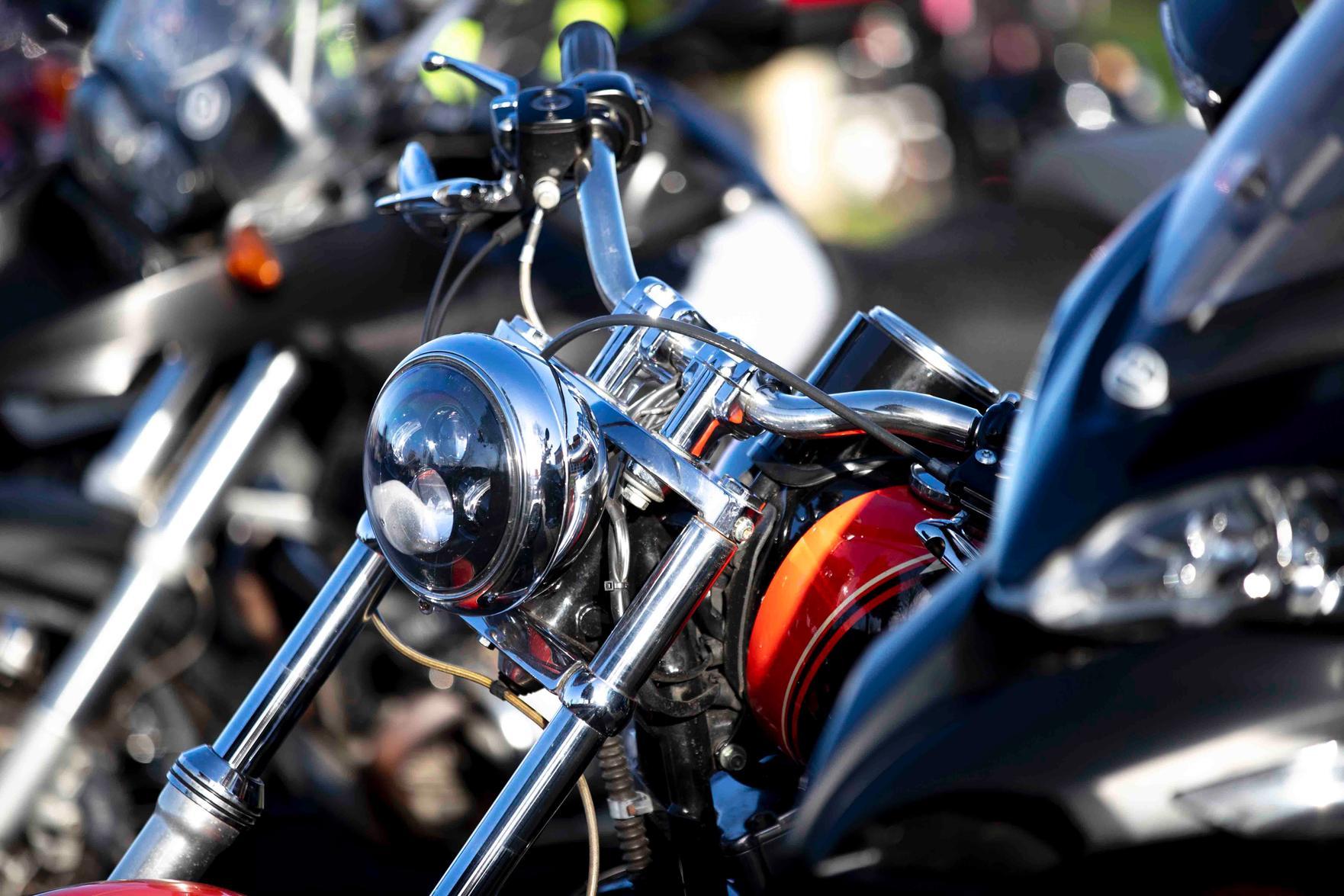 The annual Chilly Willy Charity Motorcycle Ride on January 9, 2022 at the All Seasons Cafe in the Billing Garden Village. Photo by Kirsty Edmonds.