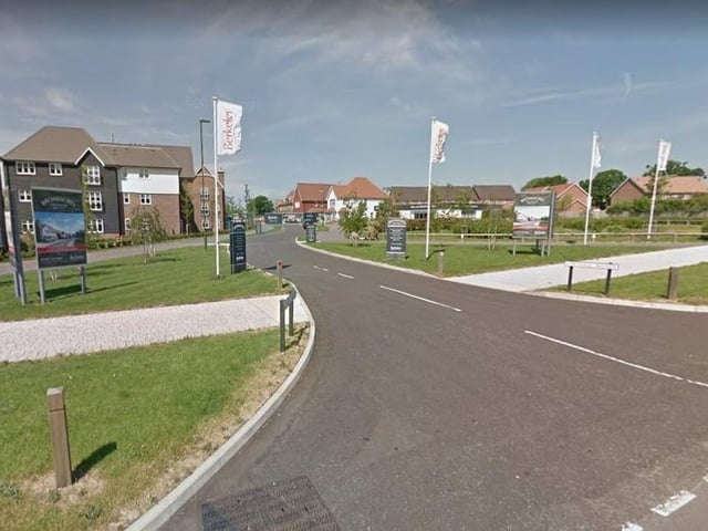 West of Southwater development (Google Maps Street View)