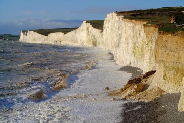 A National Trust site responsible dog walkers are very welcome at Birling Gap and the Seven Sisters. It is a great place to walk and for you and your pet to enjoy the countryside. Just keep an eye on your dog due to the cliff and livestock.

Picture: Peter Cripps