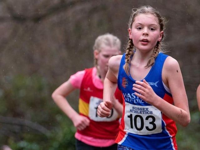 Hastings AC runners at the Sussex cross country championships / Picture: Andy Cox