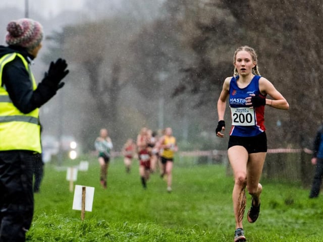 Hastings AC runners at the Sussex cross country championships / Picture: Andy Cox