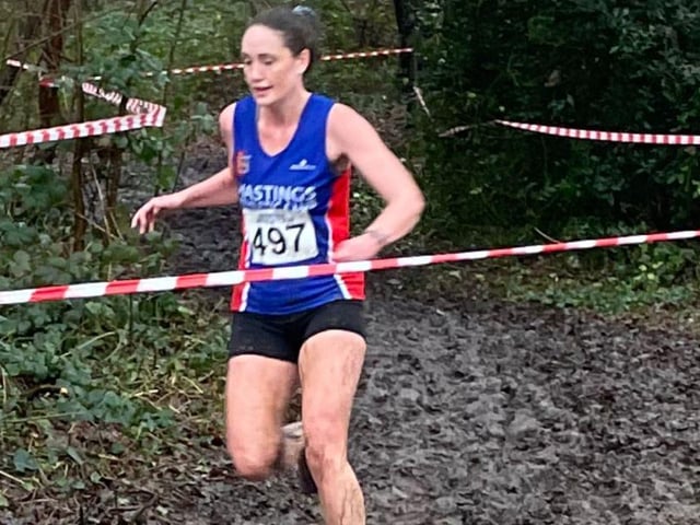 Hastings AC runners at the Sussex cross country championships / Picture: Andy Cox