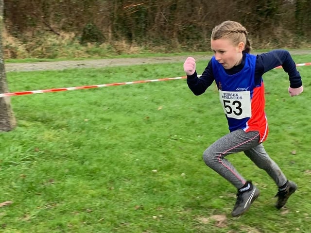 Hastings AC runners at the Sussex cross country championships / Picture: Andy Cox