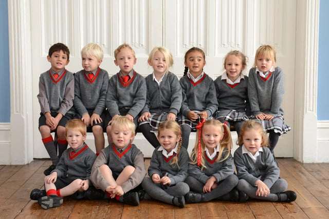 Reception class at Sompting Abbotts in autumn 2014