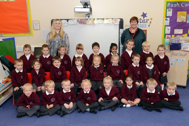 Reception class at Eastbrook Primary Academy, Southwick, in autumn 2014