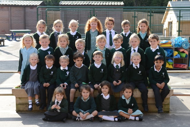 Reception class at the Vale School in Findon Valley in autumn 2014