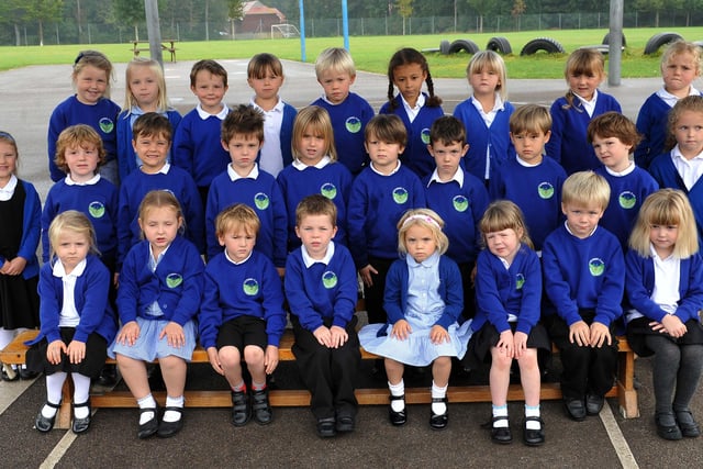 Reception class at Steyning Primary School in autumn 2014